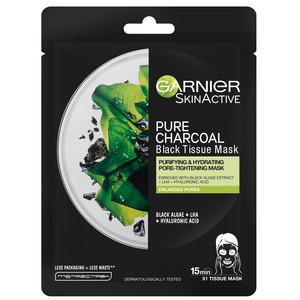 Garnier Skin Active Black Pure Charcoal Tissue Mask - 32 g.