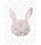 Citatplakat Plakat – B2 – Childish Rabbit