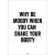 Citatplakat “Why be moody” plakat – 30×42 cm